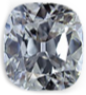 Cushion lab-grown diamond